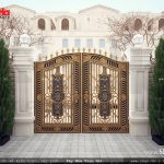 Thiết kế cổng cho nhà ống