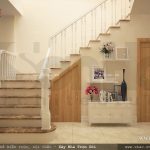 Mẫu thiết kế cửa thang đẹp cho nhà lô