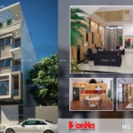 Thiết kế nhà ống hiện đại 5 tầng