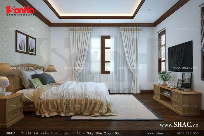 Thiết kế không gian nội thất phòng ngủ đẹp