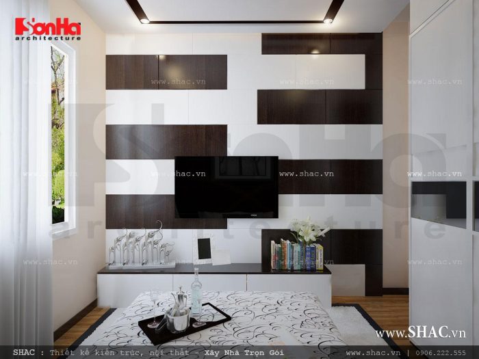 Thiết kế mẫu nội thất phòng ngủ hiện đại