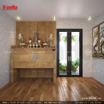 Nội thất phòng thờ đơn giản mà đẹp