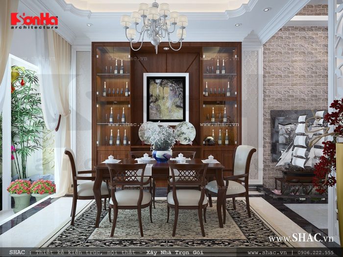 Thiết kế nội thất phòng ăn đẹp