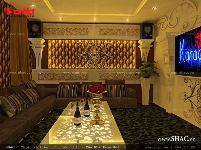 Mẫu phòng karaoke hiện đại