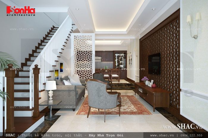 Thiết kế phòng khách đẹp và trang nhã