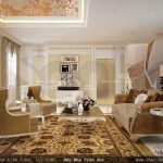 Thiết kế phòng khách sang trọng và quyền quý