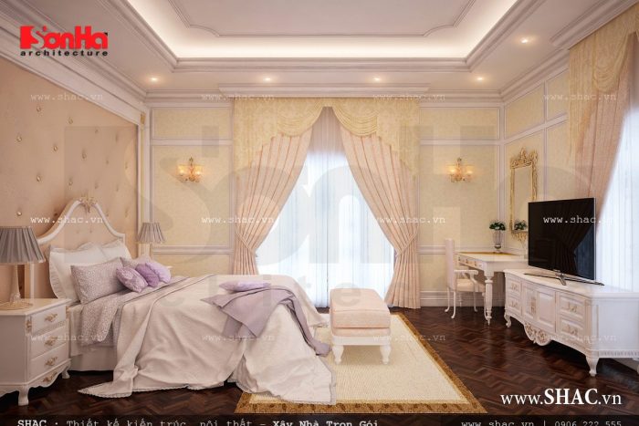 Nội thất phòng ngủ lãng mạn