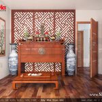 Phòng thờ đẹp cho nhà ống đẹp