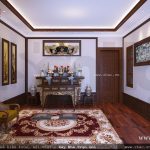 Thiết kế mẫu phòng thờ đẹp