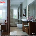 Thiết kế phòng vệ sinh trong phòng ngủ