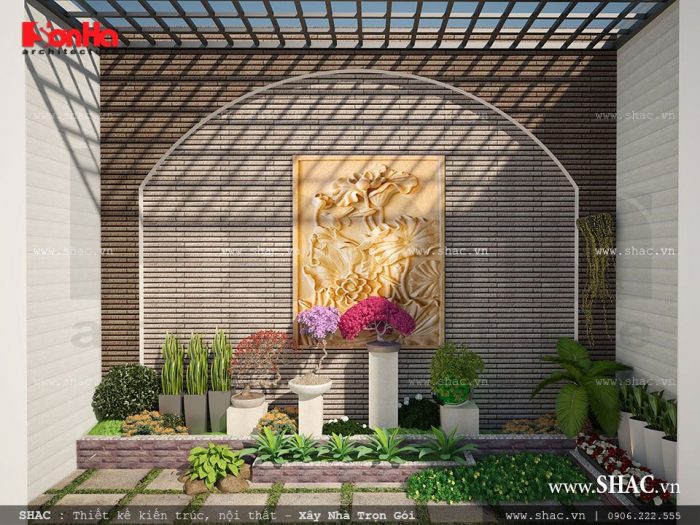 Tiểu cảnh sân vườn đẹp