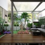 Mẫu tiểu cảnh sân thượng đẹp