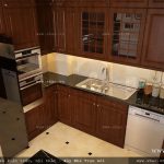 Mẫu tủ bếp đẹp bằng gỗ