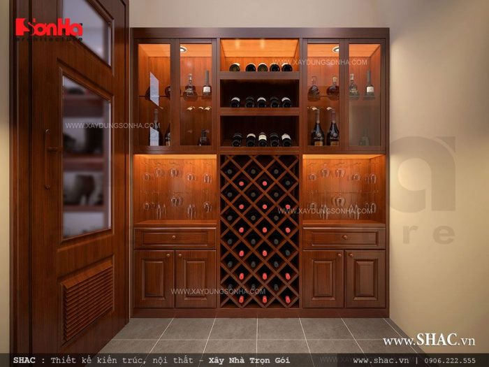 Thiết kế tủ rượu