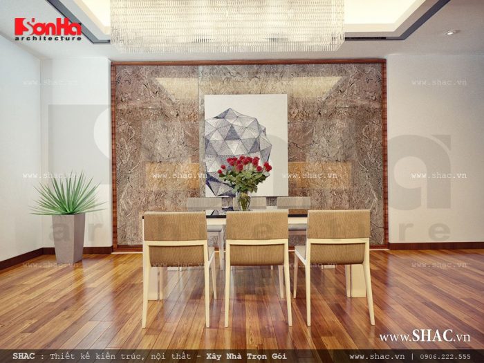 Thiết kế bàn ăn đẹp