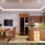 Không gian bếp ăn