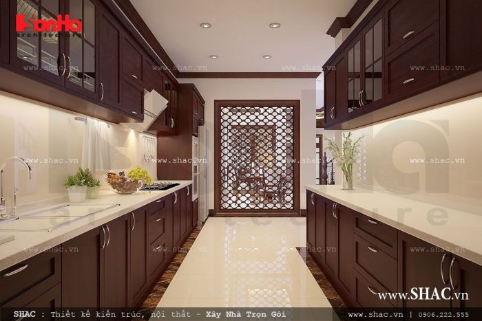 Tủ bếp hình chữ u