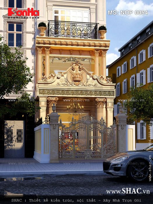 Cổng và tường rào nhà phố