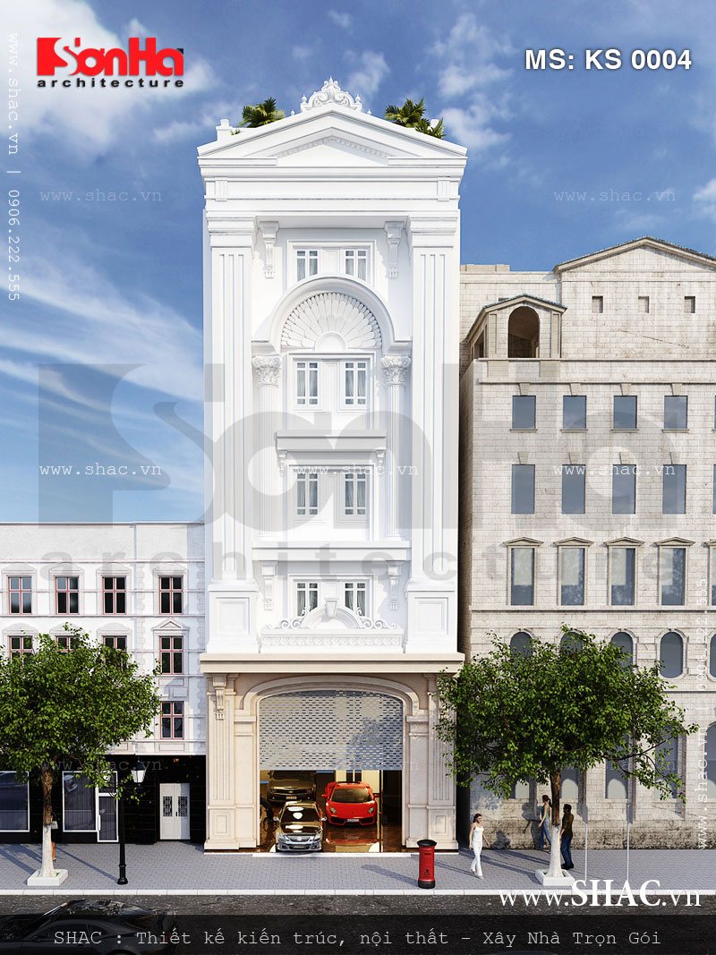 Khách sạn mi ni 5 tầng Khách sạn mini 5 tầng 2 sao