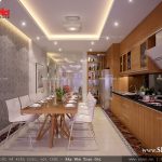 Bếp ăn ấm cúng