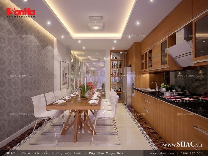 Bếp ăn ấm cúng