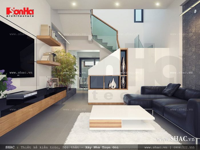 Không gian hiện đại của phòng khách