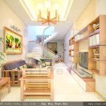 Phòng khách nhà ống