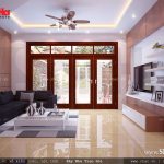 Phòng khách nhà ống