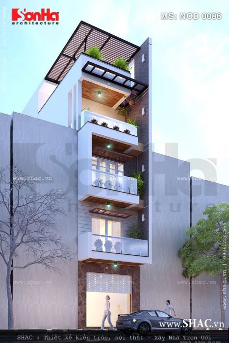 Kiến trúc nhà ống hiện đại