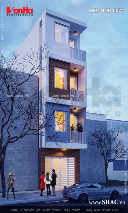 Nhà ống hiện đại