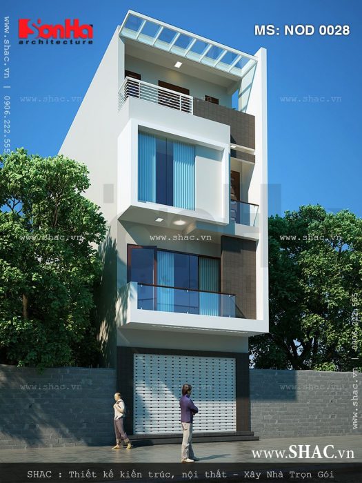 Kiến trúc nhà phố hiện đại