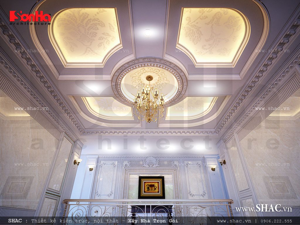 Kiến trúc trần khách sạn Thiết kế trần khách sạn