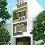 Kiến trúc nhà ống 4 tầng