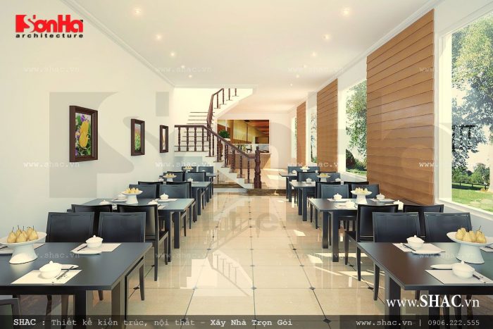 Tầng 1 kinh doanh hàng ăn