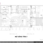 Thiết kế mặt bằng tầng 1 khách sạn