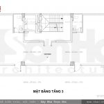 Thiết kế mặt bằng công năng tầng 3 khách sạn