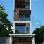 Nhà phố có cổng