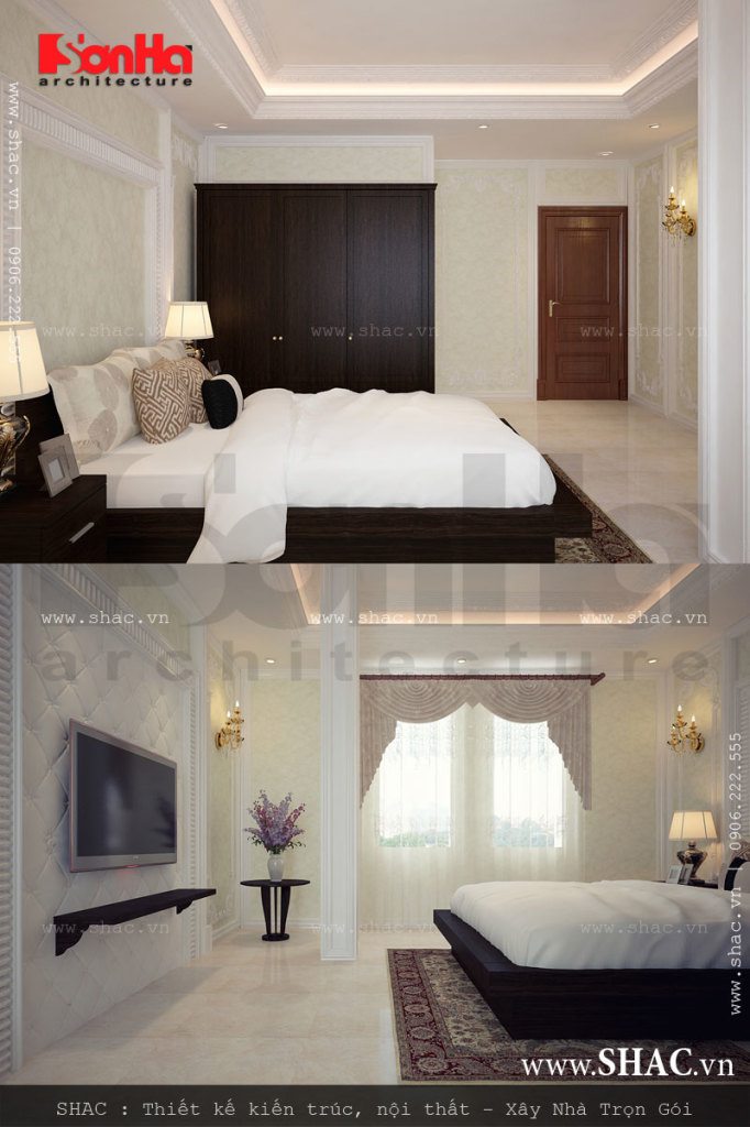 Mẫu phòng ngủ khách sạn đẹp Phòng ngủ đẹp cho khách sạn