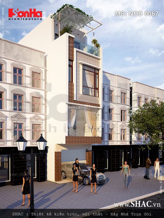 nhà lô hiện đại