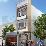 Nhà lô phố hiện đại 3 tầng