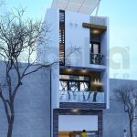 Nhà ống hiện đại 3 tầng