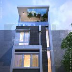 Nhà ống kiểu hiện đại