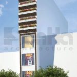 Mẫu nhà ống hiện đại 7 tầng