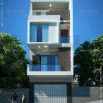 Nhà ống hiện đại diện tích 75m2