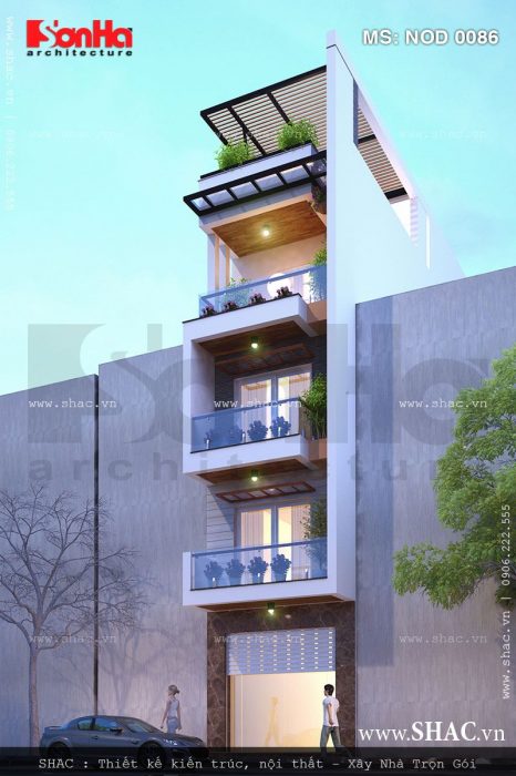 Nhà ống hiện đại