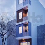 Nhà ống 4 tầng diện tich 110m2