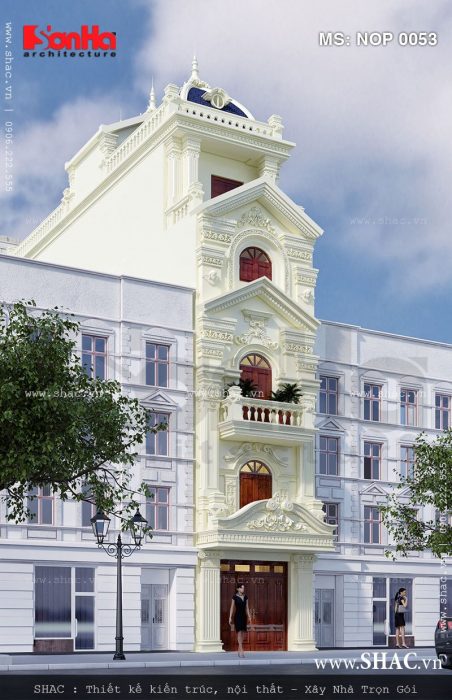 Nhà ống kiểu Pháp