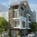 Nhà ống mái chéo