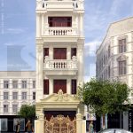 Nhà ống Pháp 4 tầng