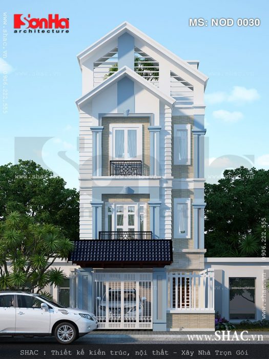 Thiết kế nhà ống tân cổ điển